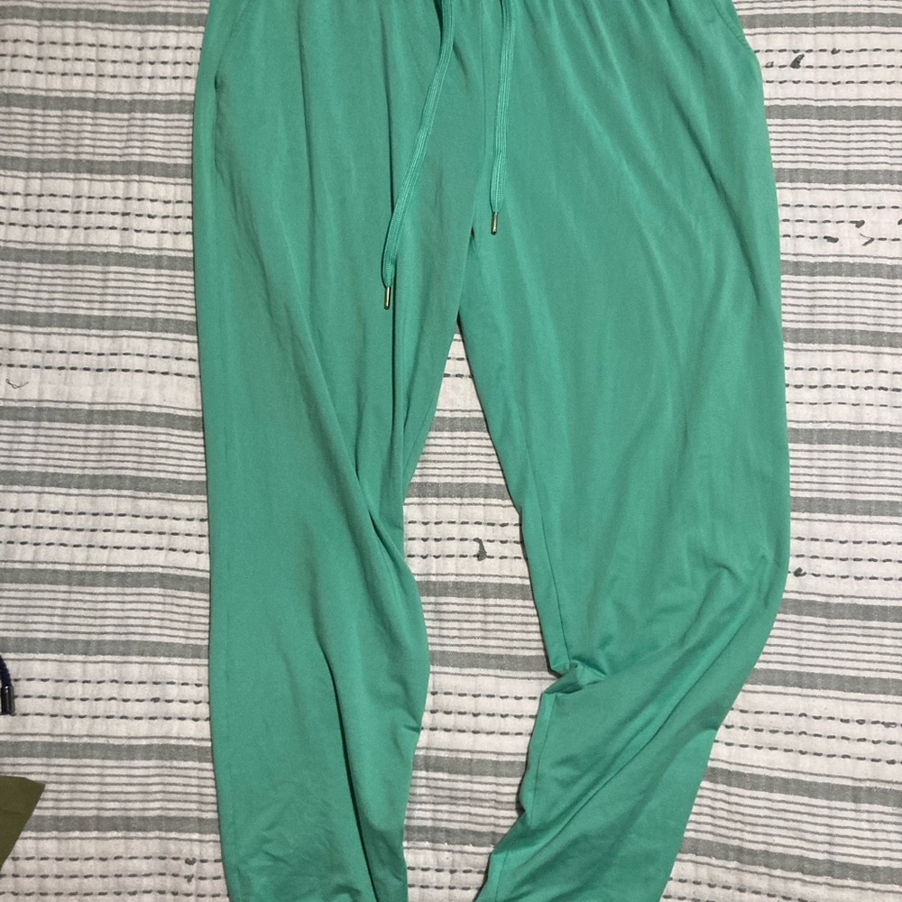 Lilly Pulitzer green Drawstring Joggers